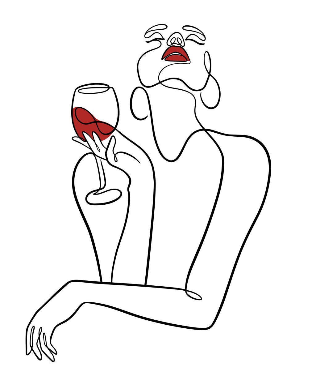 BOLD - Minimalist Line art Printable