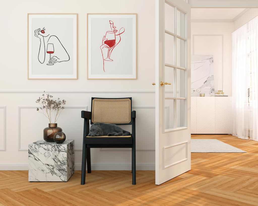 MENANTI - Minimalist Line Art Printable